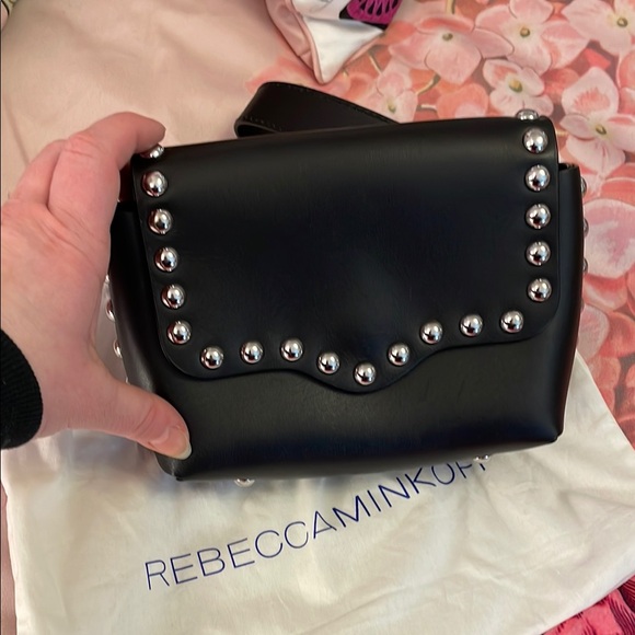 Rebecca Minkoff Black Studded Women's Bag - Picture 5 of 5